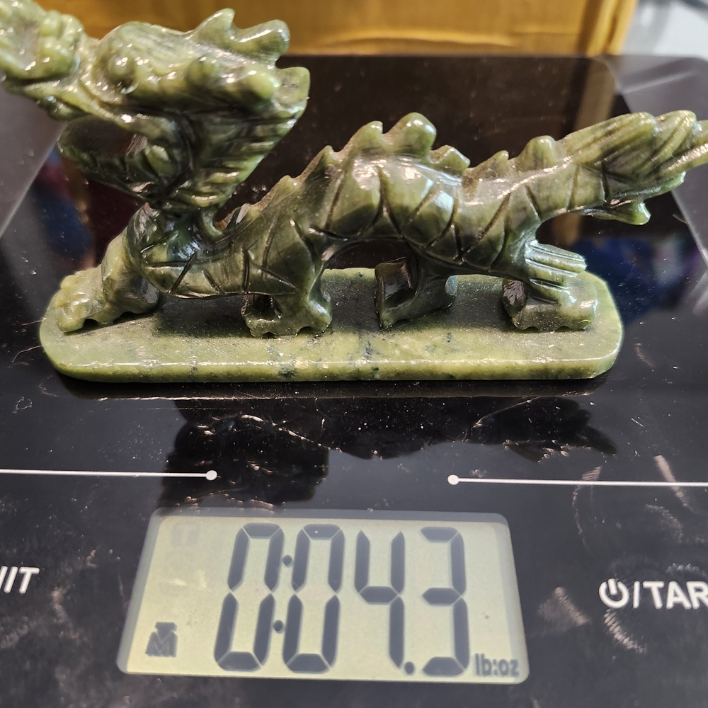 Green Dragon Figurine